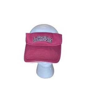 NCAA Triangle‎ Sports Visor Headwear Arkansas Razorbacks Maroon One Size
